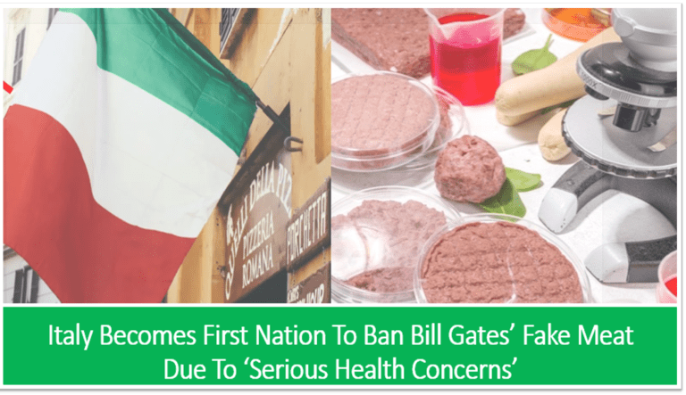 Itálie se stala první zemí, která zakázala falešné maso Billa Gatese kvůli „vážným zdravotním obavám“